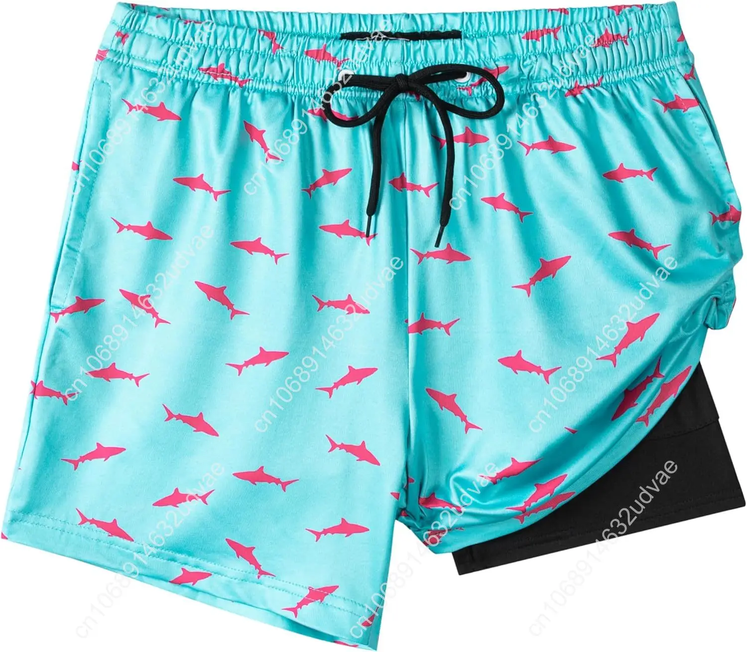 Swim Trunk Quick Dry - Zwembroeken voor jongens met compressievoering, elastische