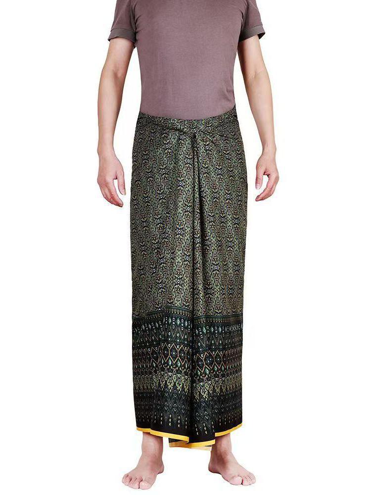 Sarong Men Wrap - Unisex Sarong Longyi Lungi Batik Wikkelrok
